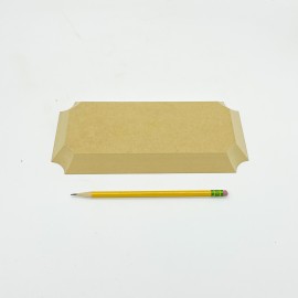 Plaque Rectangle 5 x 10 inch Pottery Form